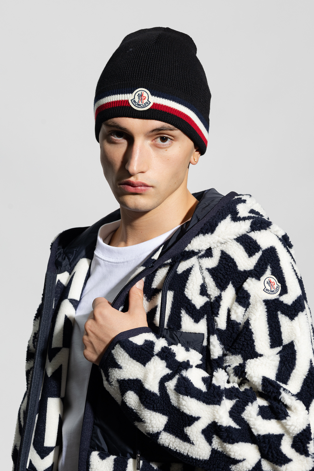 Moncler Wool beanie Men s Accessories Vitkac